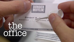 Dwight Schrute, Assistant to the regional manager
